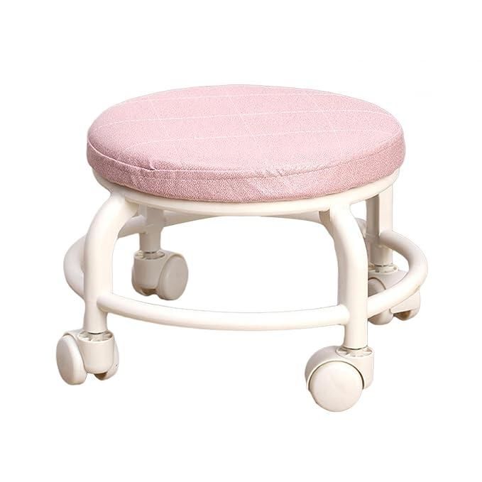 Round Roller Stool